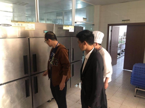 检查学校食堂3
