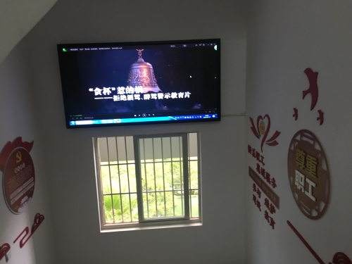 楼道电子屏宣传拒绝酒驾醉驾警示教育片