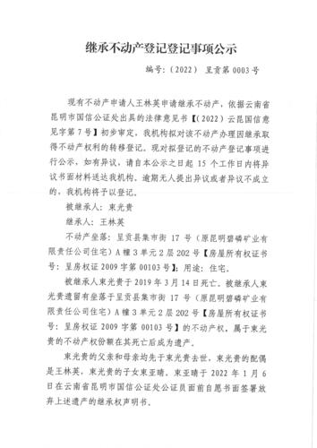 王林英的继承公示 (1)