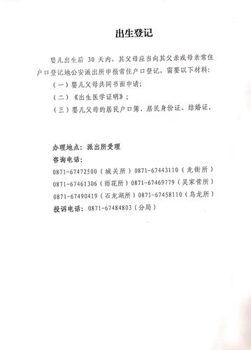 2022年出生登记