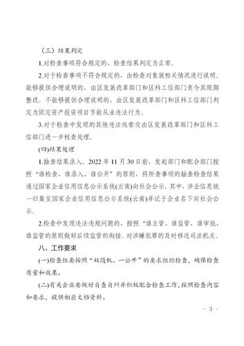 呈贡区发展和改革局关于开展2022年度固定资产投资项目节能审查双随机一公开抽查工作方案（盖章）_03