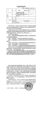 行政处罚决定书（昆呈路政罚〔2022〕005号）
