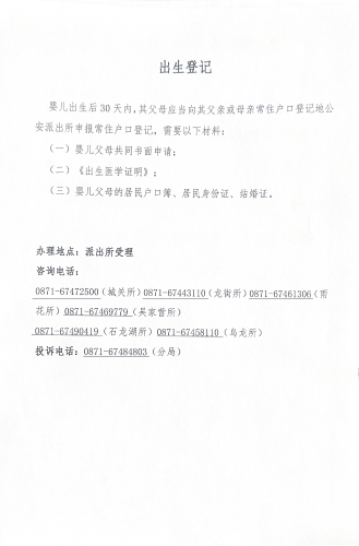 2023年出生登记