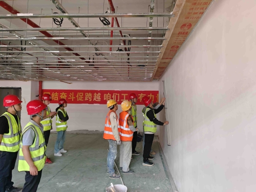 墙面抹灰质量比武