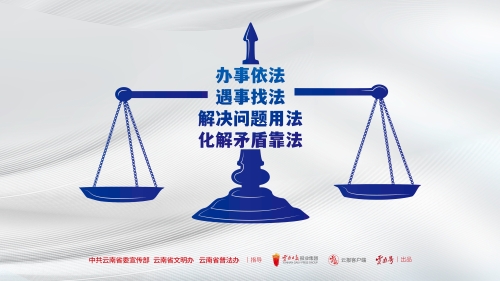 办事依法 遇事找法 解决问题用法 化解矛盾靠法（3）横版