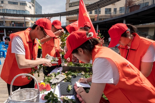 劳动竞赛现场