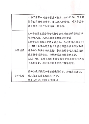 云南省第二轮生态环境保护督察交办的D<span style='background-color:;'>53010020230814081</span>号投诉问题办理情况公示表02