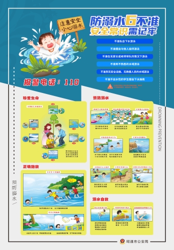 防范溺水6不准 安全常识需牢记