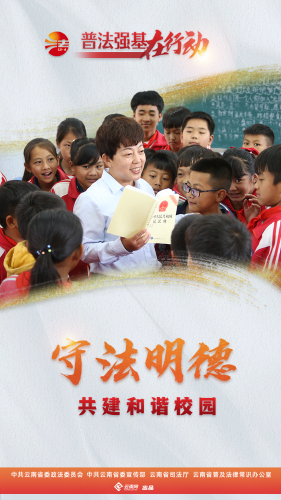 普法强基在行动_守法明德 共建和谐校园