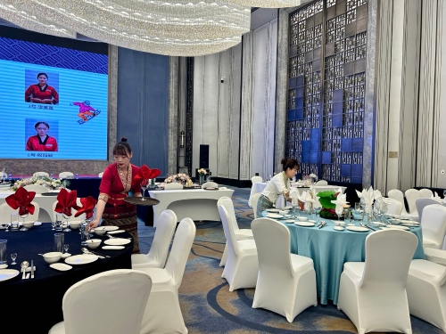 中餐摆台1