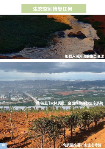 《呈贡区国土空间生态修复规划（2021-2035年）》公众征求意见稿p-19