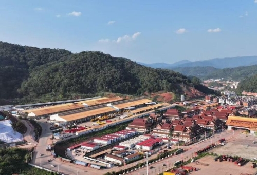 磨憨围网区和口岸社区。