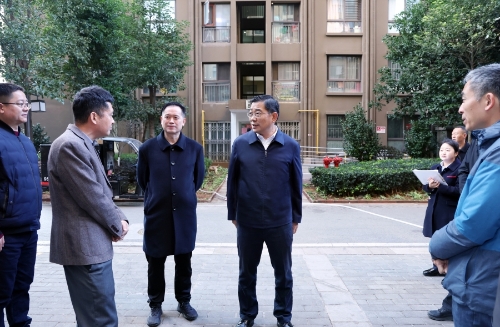 杨承新带队开展高层建筑消防安全检查。_副本