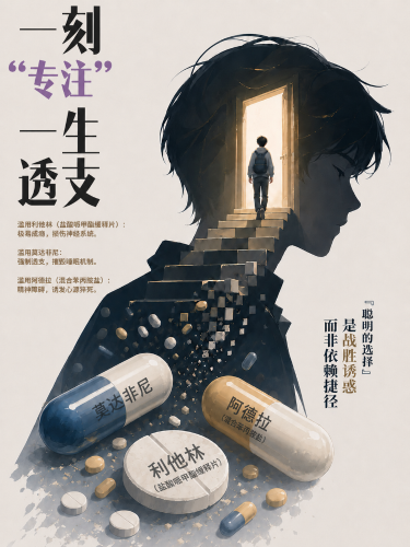 禁毒海报｜“聪明药”